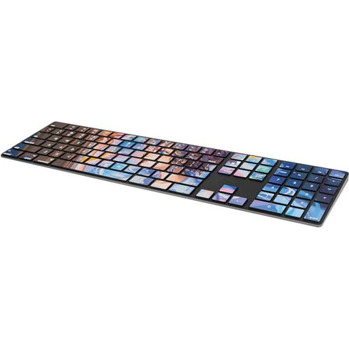 Rainbow Anime Artist Painter by Ivy Dolamore Magic Keyboard with Numeric Keypad Skin