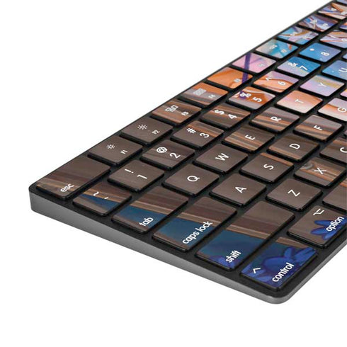Rainbow Anime Artist Painter by Ivy Dolamore Magic Keyboard with Numeric Keypad Skin