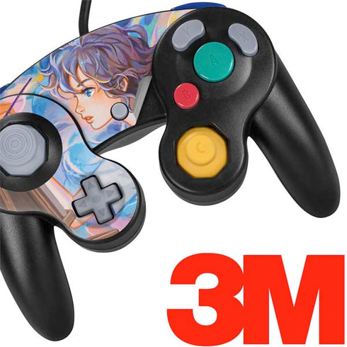 Rainbow Anime Artist Painter by Ivy Dolamore Nintendo GameCube Controller Skin