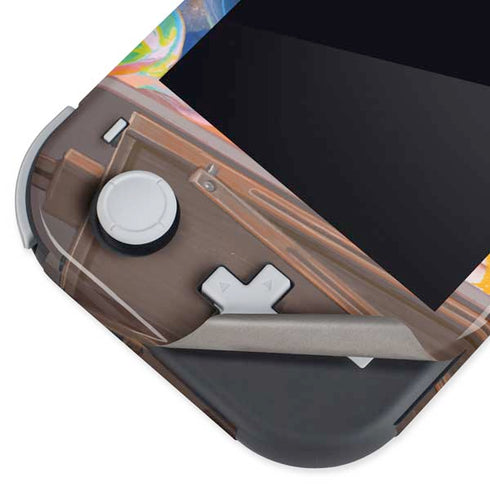 Rainbow Anime Artist Painter by Ivy Dolamore Nintendo Switch Lite Skin
