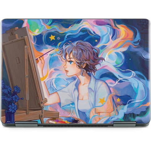 Rainbow Anime Artist Painter by Ivy Dolamore Notebook 9 Pro 13in (2017) Skin