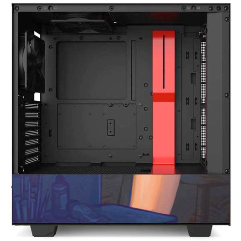 Rainbow Anime Artist Painter by Ivy Dolamore NZXT H510 Compact ATX Mid-Tower Case Skin