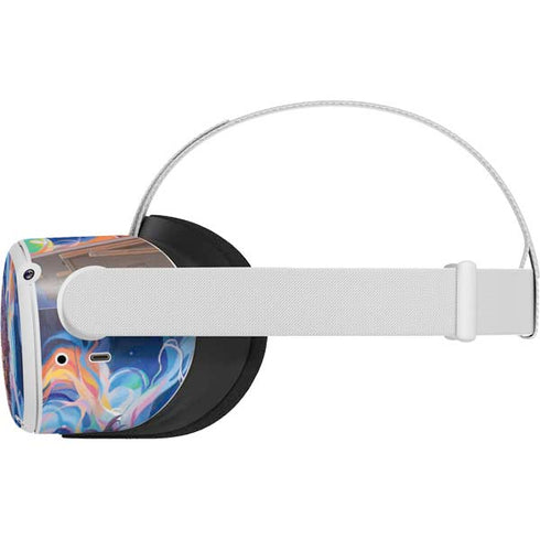 Rainbow Anime Artist Painter by Ivy Dolamore Oculus Quest 2 Skin