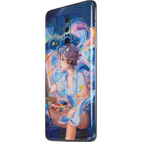 Rainbow Anime Artist Painter by Ivy Dolamore OnePlus 7 Pro Skin