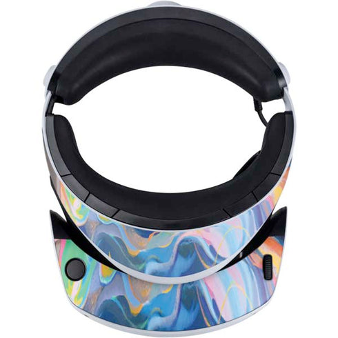 Rainbow Anime Artist Painter by Ivy Dolamore PlayStation VR2 Skin