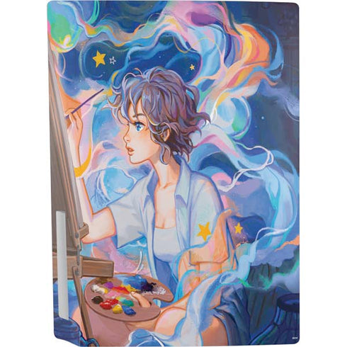 Rainbow Anime Artist Painter by Ivy Dolamore PS5 Bundle Skin