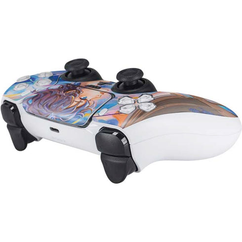 Rainbow Anime Artist Painter by Ivy Dolamore PS5 Controller Skin