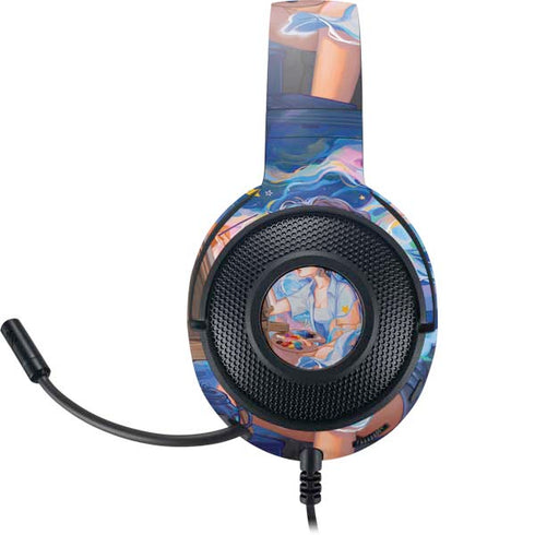 Rainbow Anime Artist Painter by Ivy Dolamore Razer Kraken X Skin