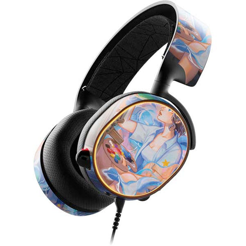 Rainbow Anime Artist Painter by Ivy Dolamore SteelSeries Arctis 5 Skin