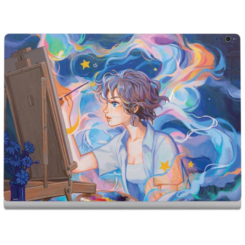 Rainbow Anime Artist Painter by Ivy Dolamore Surface Book 2 15in Skin