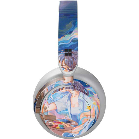 Rainbow Anime Artist Painter by Ivy Dolamore Surface Headphones Skin