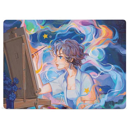 Rainbow Anime Artist Painter by Ivy Dolamore Surface Laptop 2 Skin