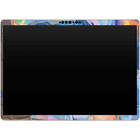 Rainbow Anime Artist Painter by Ivy Dolamore Surface Pro 9 Skin