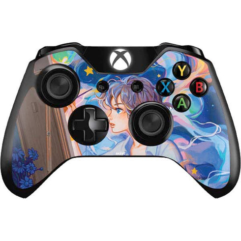 Rainbow Anime Artist Painter by Ivy Dolamore Xbox One Controller Skin