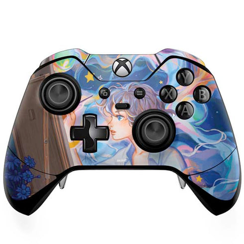Rainbow Anime Artist Painter by Ivy Dolamore Xbox One Elite Controller Skin