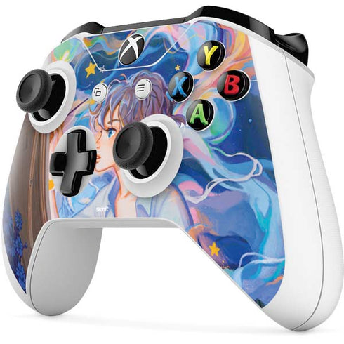 Rainbow Anime Artist Painter by Ivy Dolamore Xbox One S All-Digital Edition Bundle Skin