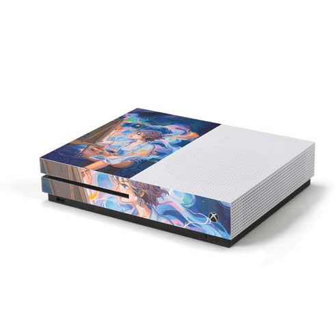 Rainbow Anime Artist Painter by Ivy Dolamore Xbox One S Console Skin