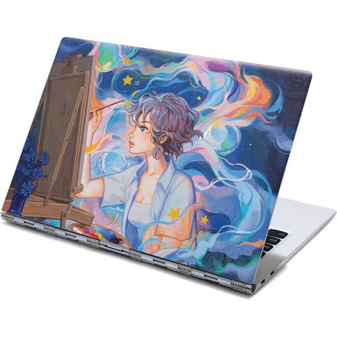 Rainbow Anime Artist Painter by Ivy Dolamore Yoga 910 2-in-1 14in Touch-Screen Skin