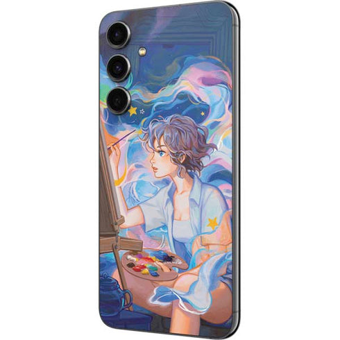 Rainbow Anime Artist Painter by Ivy Dolamore Galaxy S23 FE Skin
