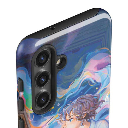 Rainbow Anime Artist Painter by Ivy Dolamore Galaxy S24 Plus Impact Case