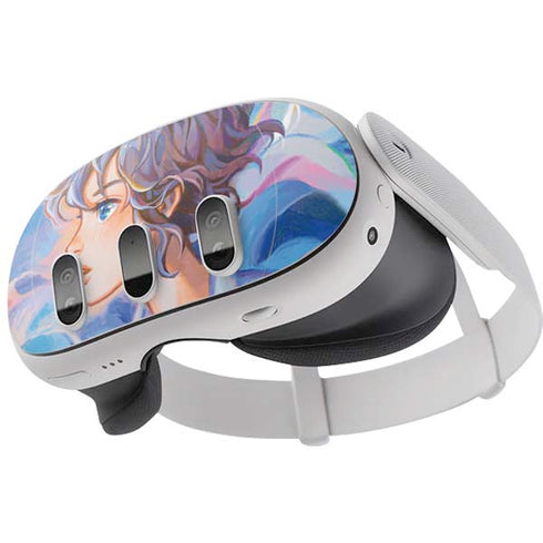 Rainbow Anime Artist Painter by Ivy Dolamore Meta Quest 3 Skin