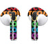 Rainbow Bitcoin Apple AirPods (3rd Gen 2021) Skin
