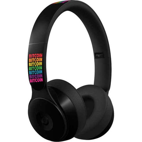 Rainbow Bitcoin Beats Solo Pro Skin