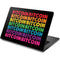 Rainbow Bitcoin Dell Chromebook Skin