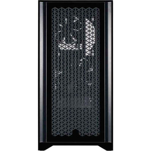 Rainbow Bitcoin Corsair 4000D Tempered Glass Mid-Tower ATX Case Skin