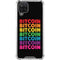 Rainbow Bitcoin Galaxy A12 Clear Case