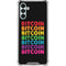 Rainbow Bitcoin Galaxy A13 5G Clear Case