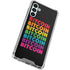 Rainbow Bitcoin Galaxy A13 5G Clear Case