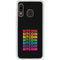 Rainbow Bitcoin Galaxy A20 Clear Case