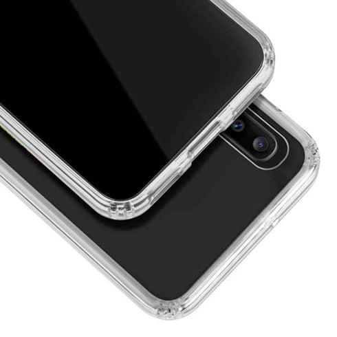 Rainbow Bitcoin Galaxy A30 Clear Case