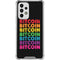 Rainbow Bitcoin Galaxy A33 5G Clear Case