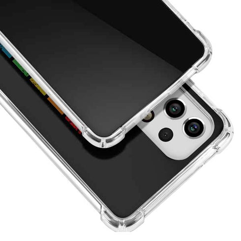 Rainbow Bitcoin Galaxy A33 5G Clear Case