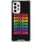 Rainbow Bitcoin Galaxy A53 5G Clear Case
