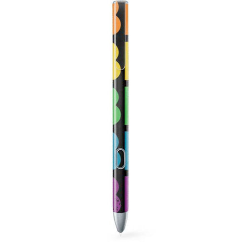 Rainbow Bitcoin Galaxy Book 12in Skin