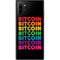 Rainbow Bitcoin Galaxy Note 10 Plus Skin