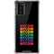 Rainbow Bitcoin Galaxy Note20 5G Clear Case