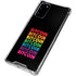 Rainbow Bitcoin Galaxy Note20 5G Clear Case