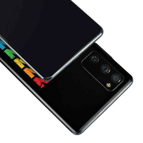 Rainbow Bitcoin Galaxy S20 Fan Edition Skin