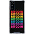 Rainbow Bitcoin Galaxy S20 FE Clear Case