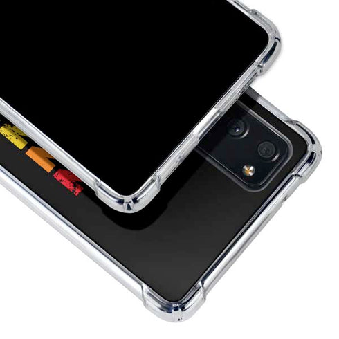 Rainbow Bitcoin Galaxy S20 FE Clear Case
