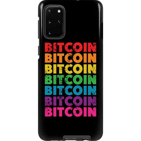 Rainbow Bitcoin Galaxy S20 Plus Pro Case