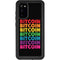 Rainbow Bitcoin Galaxy S20 Waterproof Case