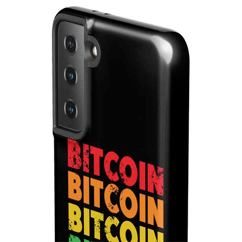 Rainbow Bitcoin Galaxy S21 Plus 5G Pro Case