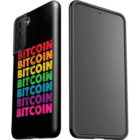 Rainbow Bitcoin Galaxy S21 Plus 5G Pro Case