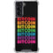 Rainbow Bitcoin Galaxy S22 Clear Case