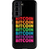 Rainbow Bitcoin Galaxy S22 Pro Case